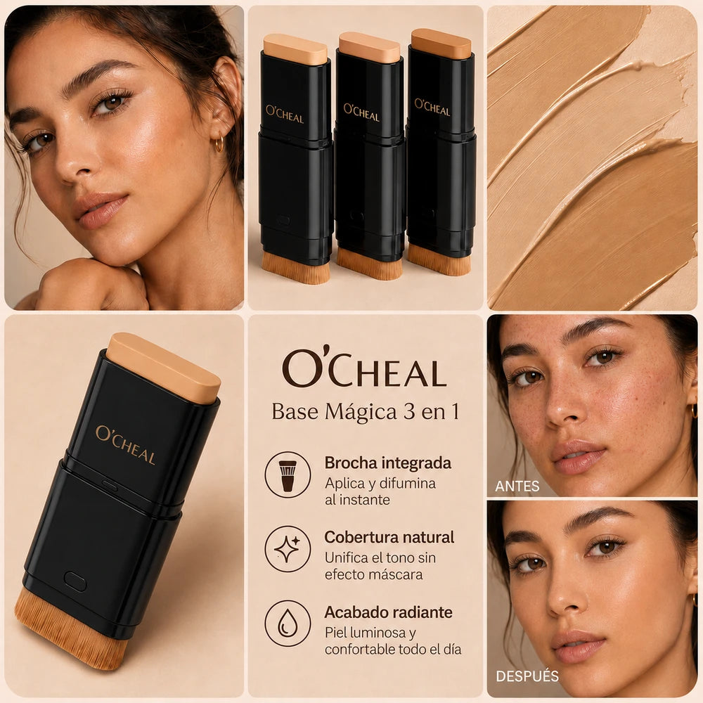 O'Cheal Maquillaje Corrector En Barra Con Brocha