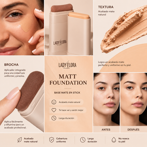 Base mágica de Maquillaje en Barra