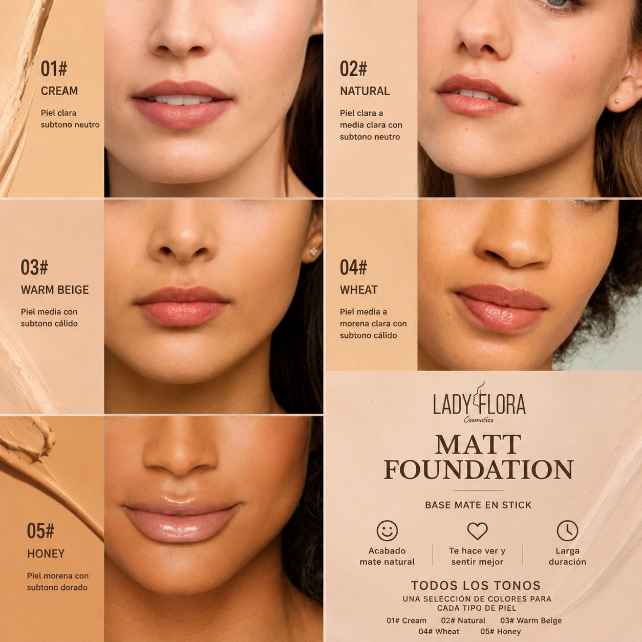 Base mágica de Maquillaje en Barra